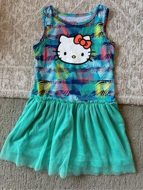 Hello Kitty Tropical Tank Dress 4T